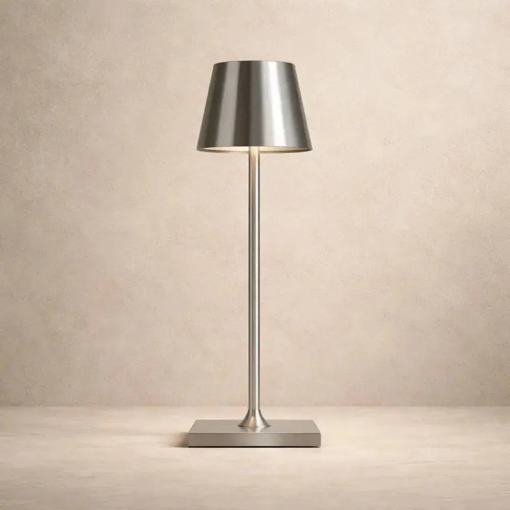 Lampe de Table LED Sans Fil - Élégance Japandi Discrète