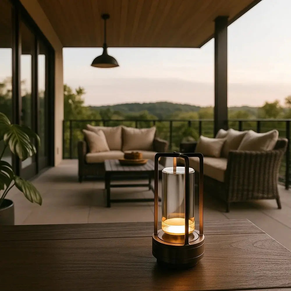 Lampe de Table Sans Fil - Lueur Nomade