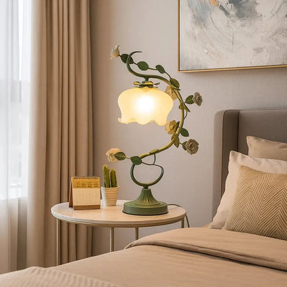 Lampe de Table - Charme Floral