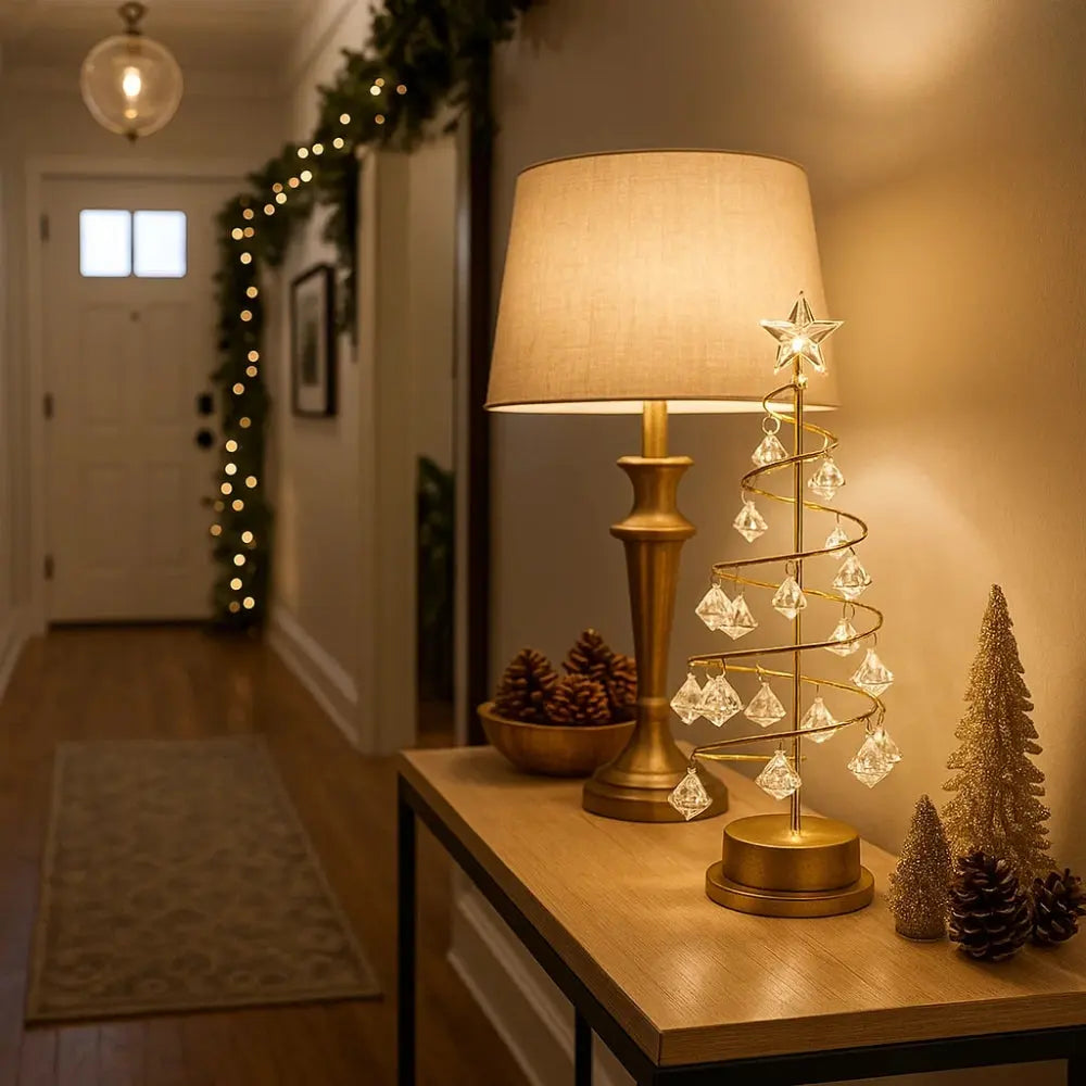 Lampe de Table - Sapin de Noël
