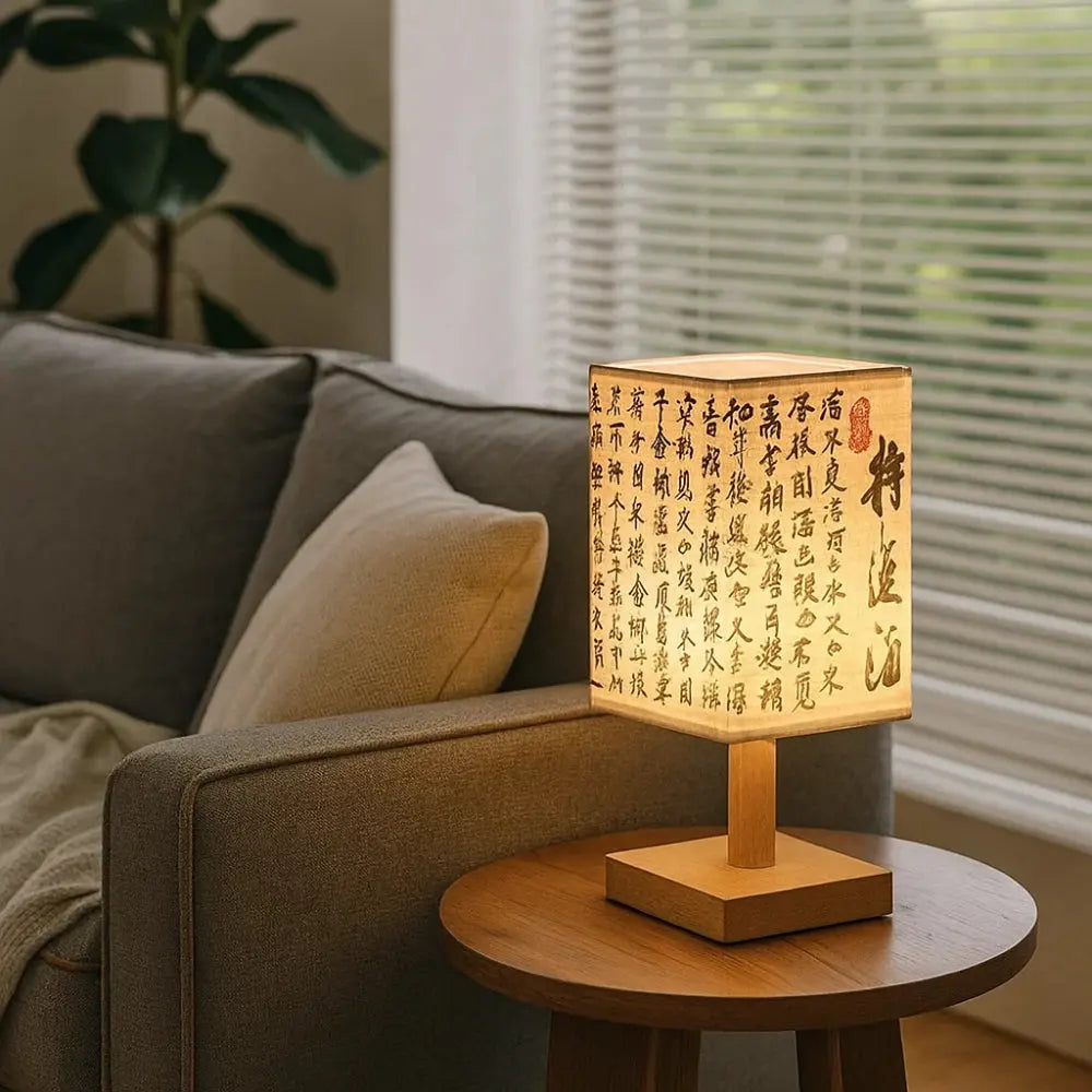 Lampe japonaise - Éclat Zen