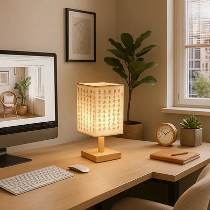 Lampe japonaise - Éclat Zen