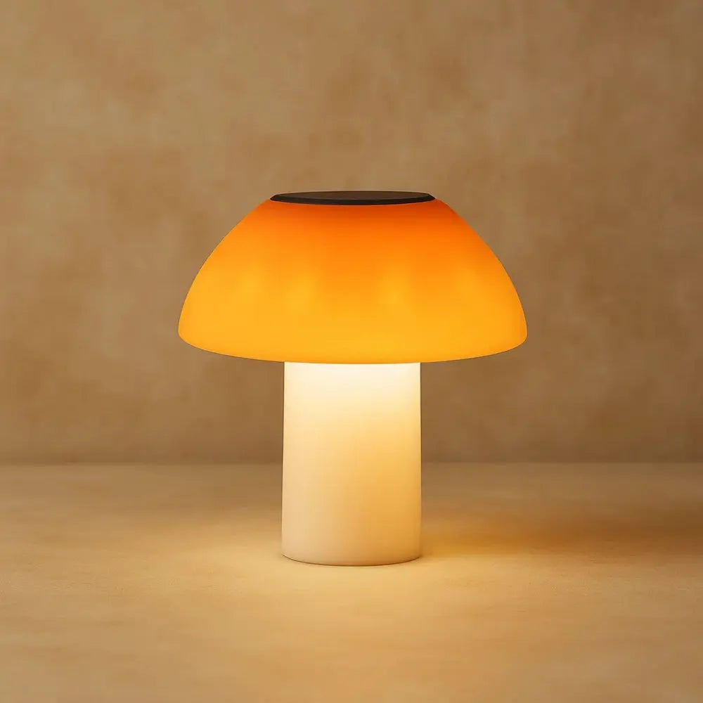Lampe Jardin Solaire - Champignon Magique Lumineux