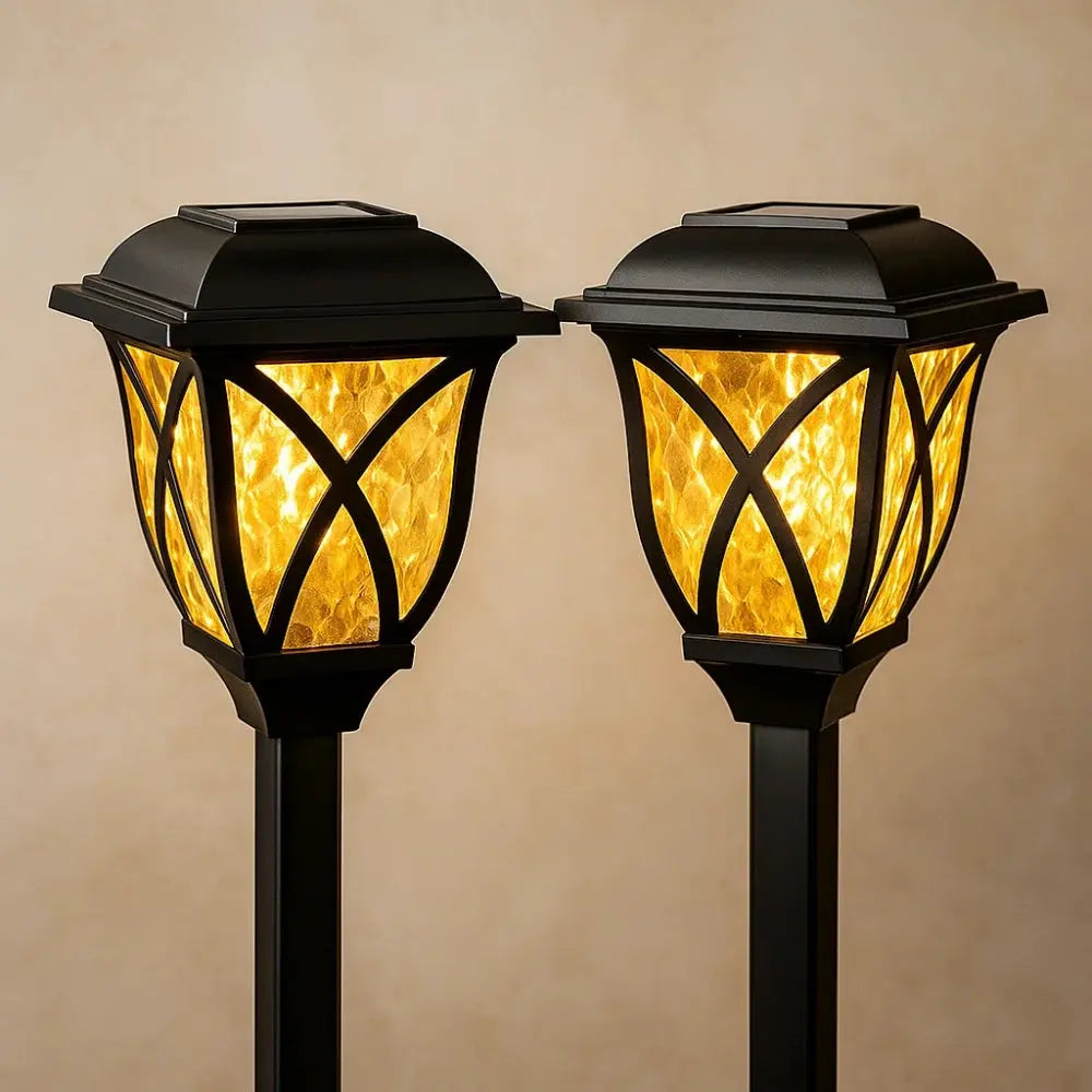 Lampe Solaire Extérieur - Lueur d'Or