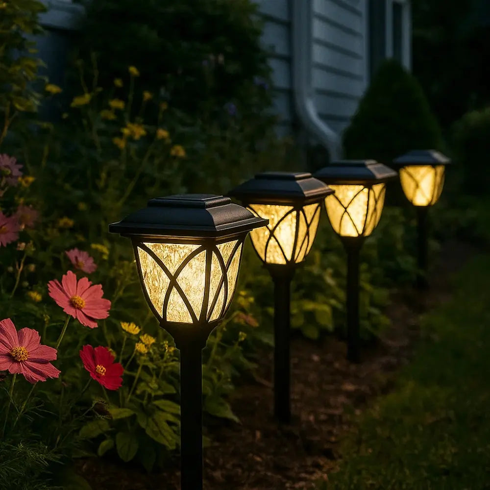 Lampe Solaire Extérieur - Lueur d'Or