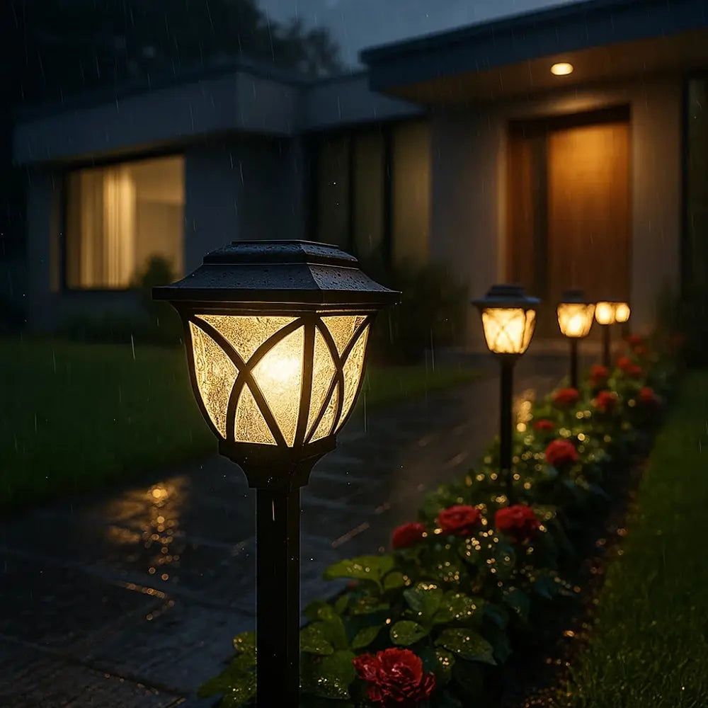 Lampe Solaire Extérieur - Lueur d'Or