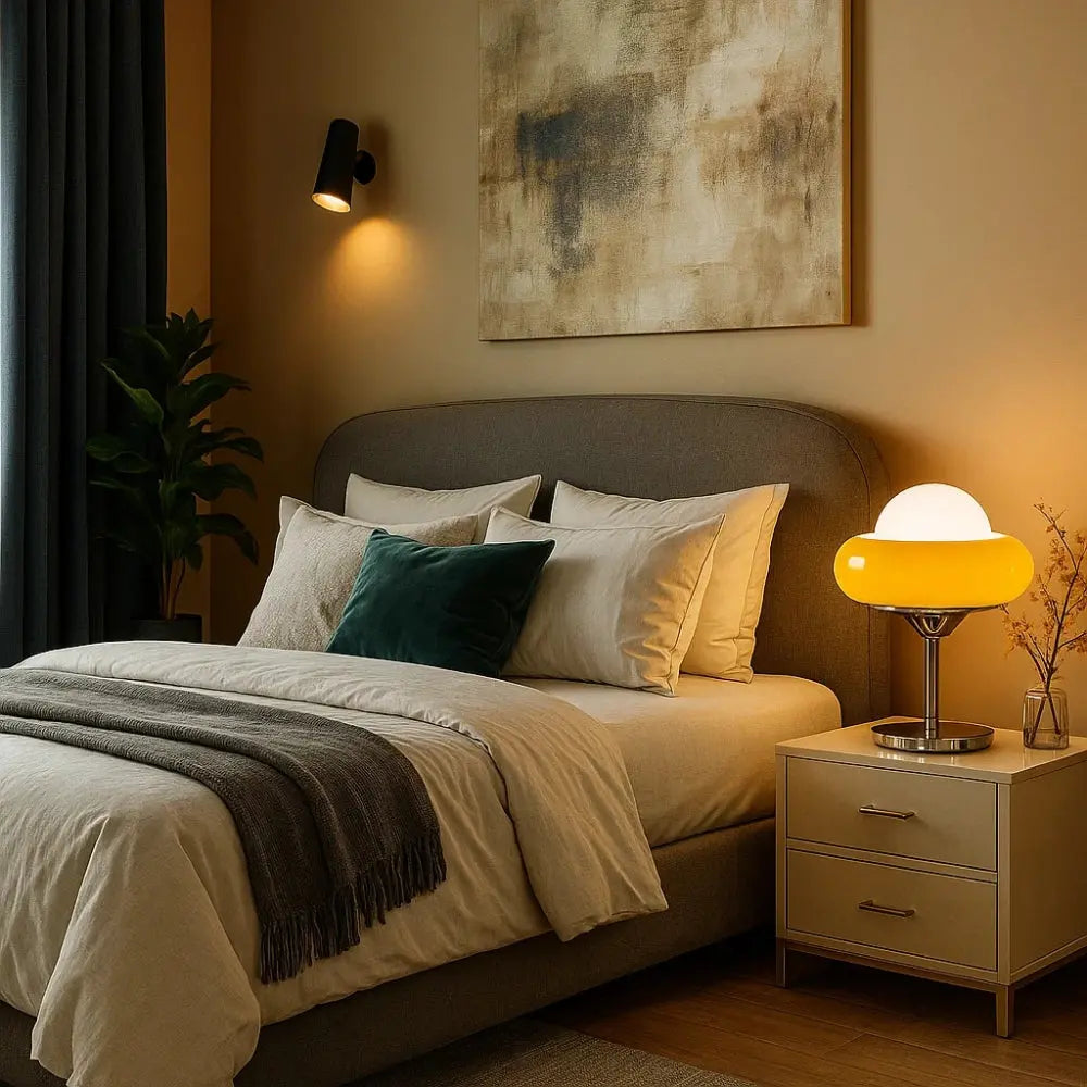 Lampe De Table Vintage - Couleurs Bauhaus Ludiques