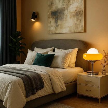Lampe De Table Vintage - Couleurs Bauhaus Ludiques