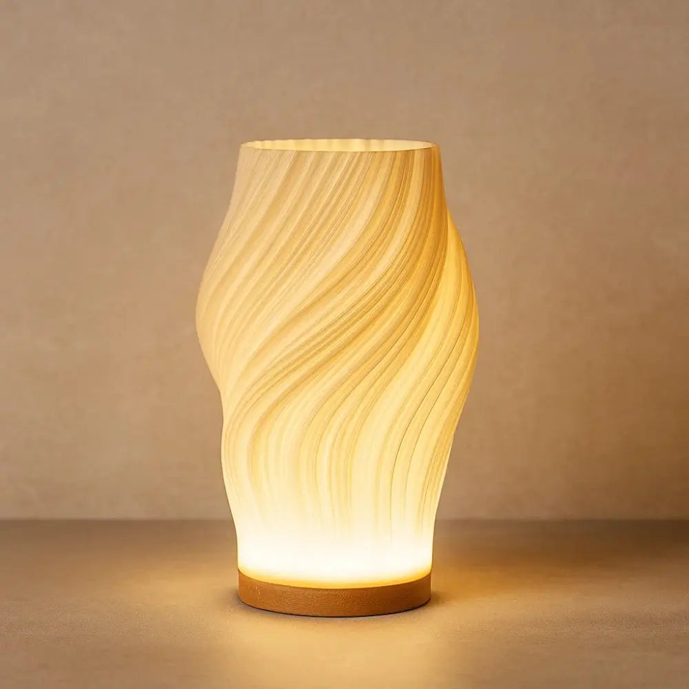 Lampes De Table - Vague Sculpturale Lumineuse