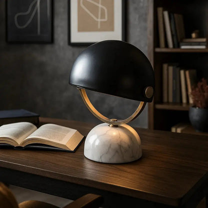 Lampe De Chevet Moderne - Sculpture Marbre Apaisante