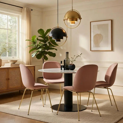 Lampes Suspensions - Dôme Pivotant Doré