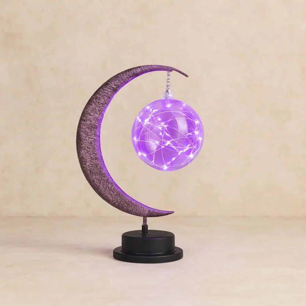 Lampes de Chevet - Lune de Verre Enchantée
