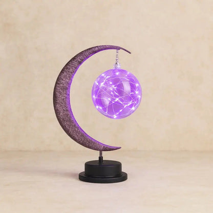 Lampes de Chevet - Lune de Verre Enchantée