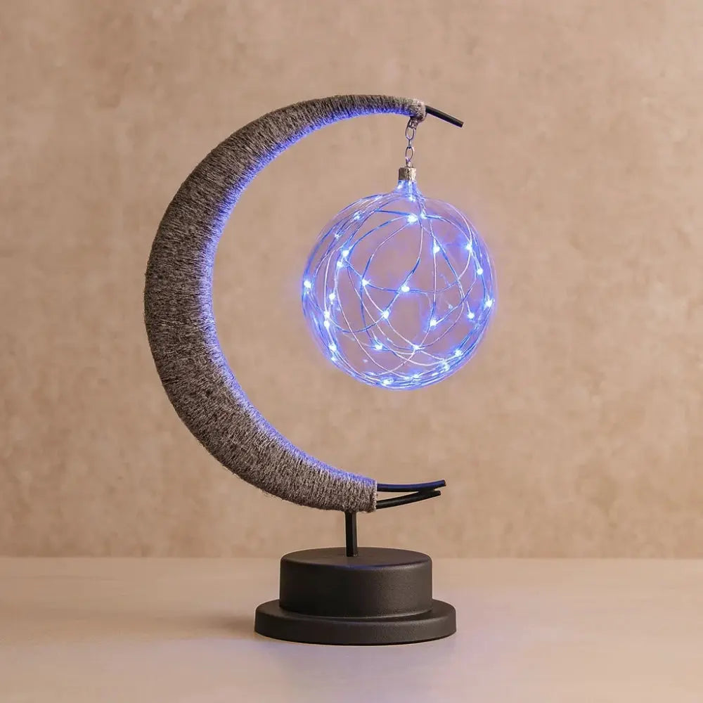 Lampes de Chevet - Lune de Verre Enchantée