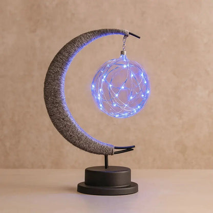 Lampes de Chevet - Lune de Verre Enchantée