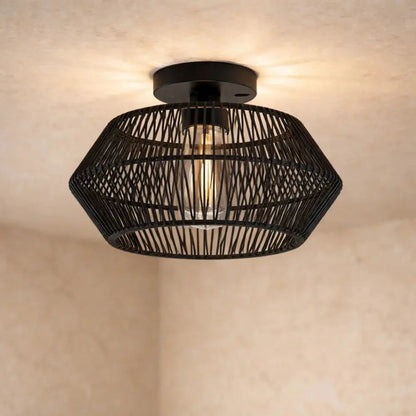 Led Plafonnier - Tissage Bohème Lumineux