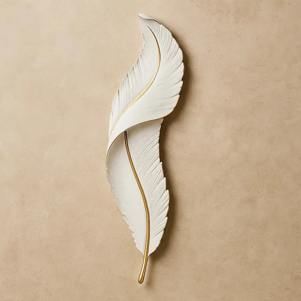 Applique Murale Plume - Lumière Envolée