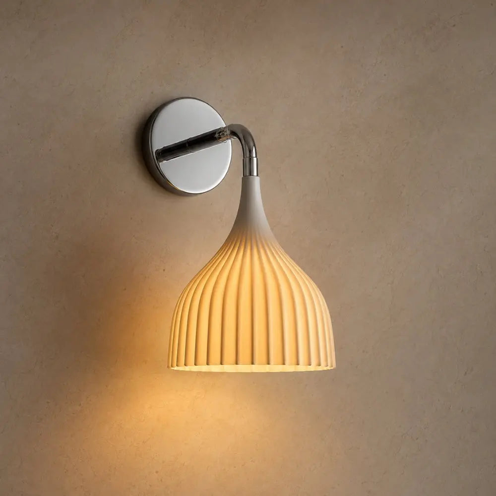 Lumière Applique Murale - Voile Crème Italien