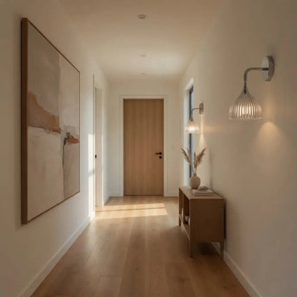 Lumière Applique Murale - Voile Crème Italien