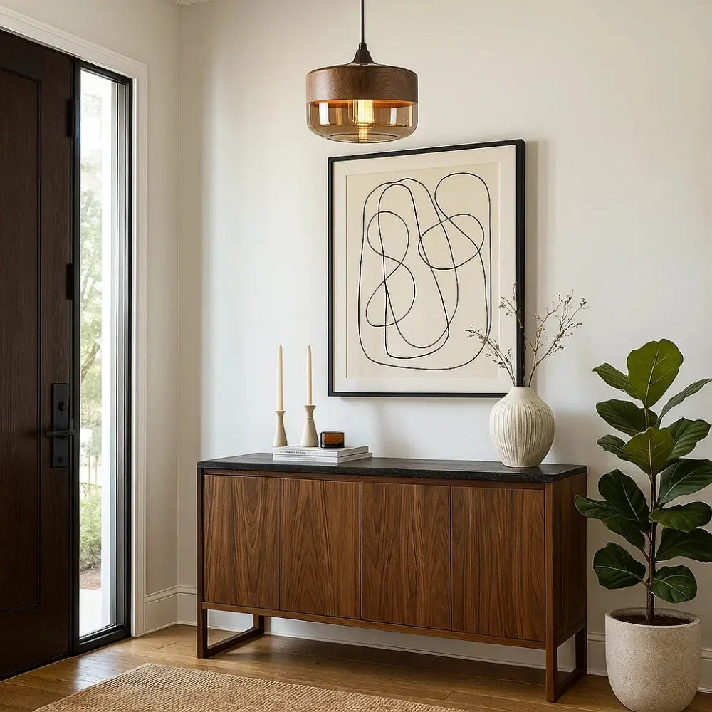 Luminaire Suspension Design - Éclat Apaisant