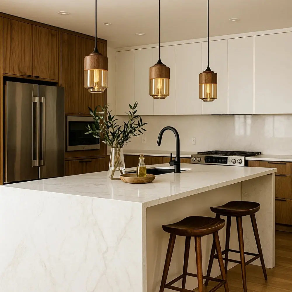 Luminaire Suspension Design - Éclat Apaisant