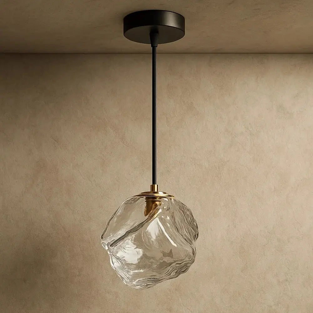 Suspension Luminaire Design - Halo Acrylique Raffiné