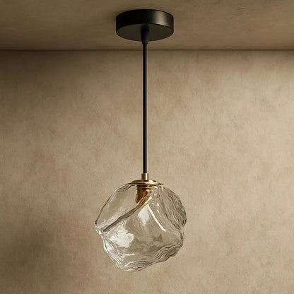 Suspension Luminaire Design - Halo Acrylique Raffiné