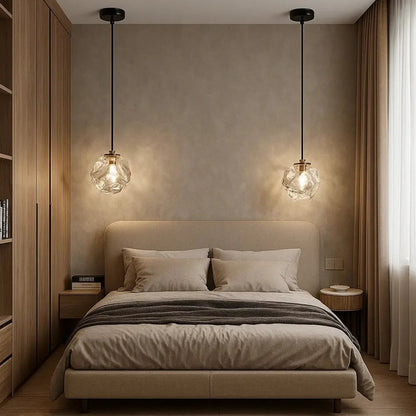 Suspension Luminaire Design - Halo Acrylique Raffiné