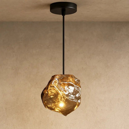 Suspension Luminaire Design - Halo Acrylique Raffiné