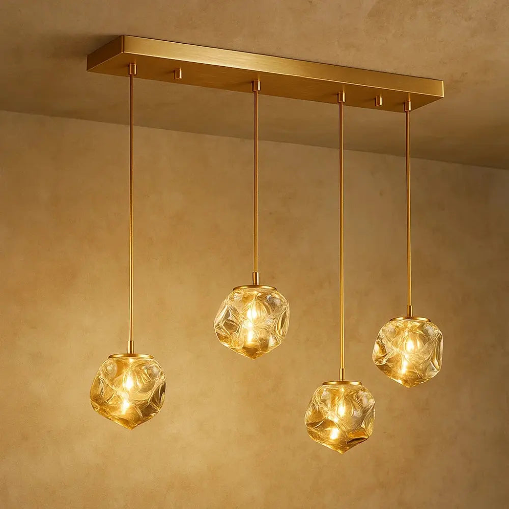 Suspension Luminaire Design - Halo Acrylique Raffiné