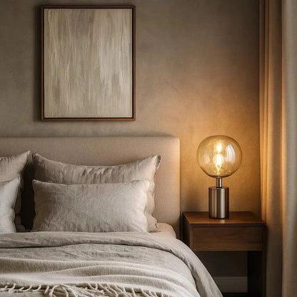 Lampe de Table Sans Fil - Lueur Spatiale