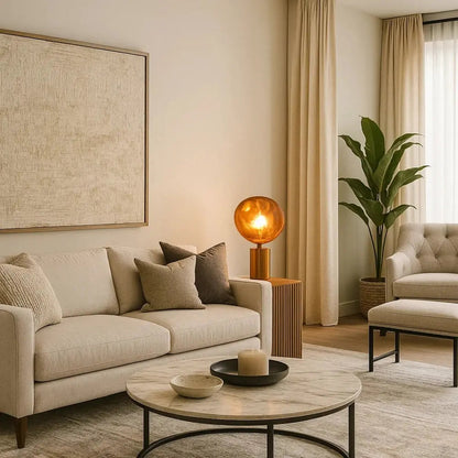 Lampe de Table Sans Fil - Lueur Spatiale