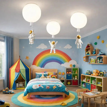 Plafonnier LED Chambre Enfant - Galaxie Astrale