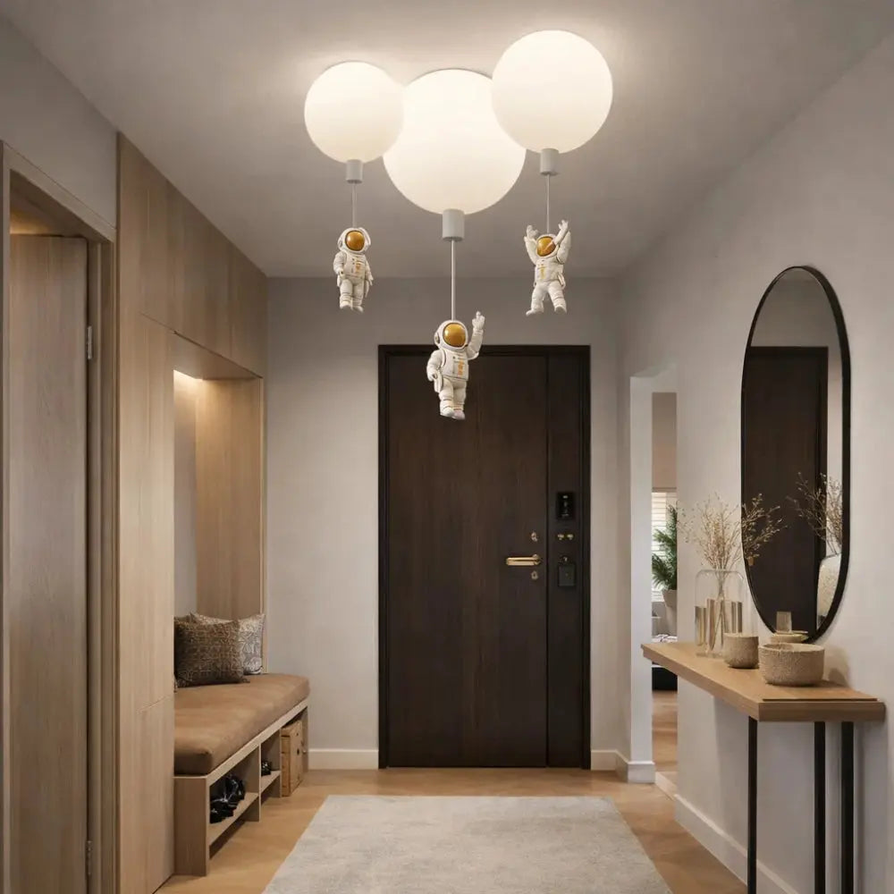 Plafonnier LED Chambre Enfant - Galaxie Astrale