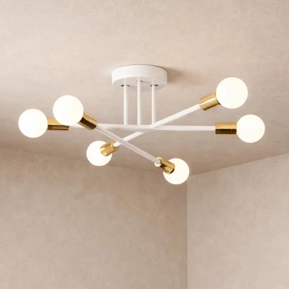 Plafonnier Led Moderne - Cercle Métal Contemporain