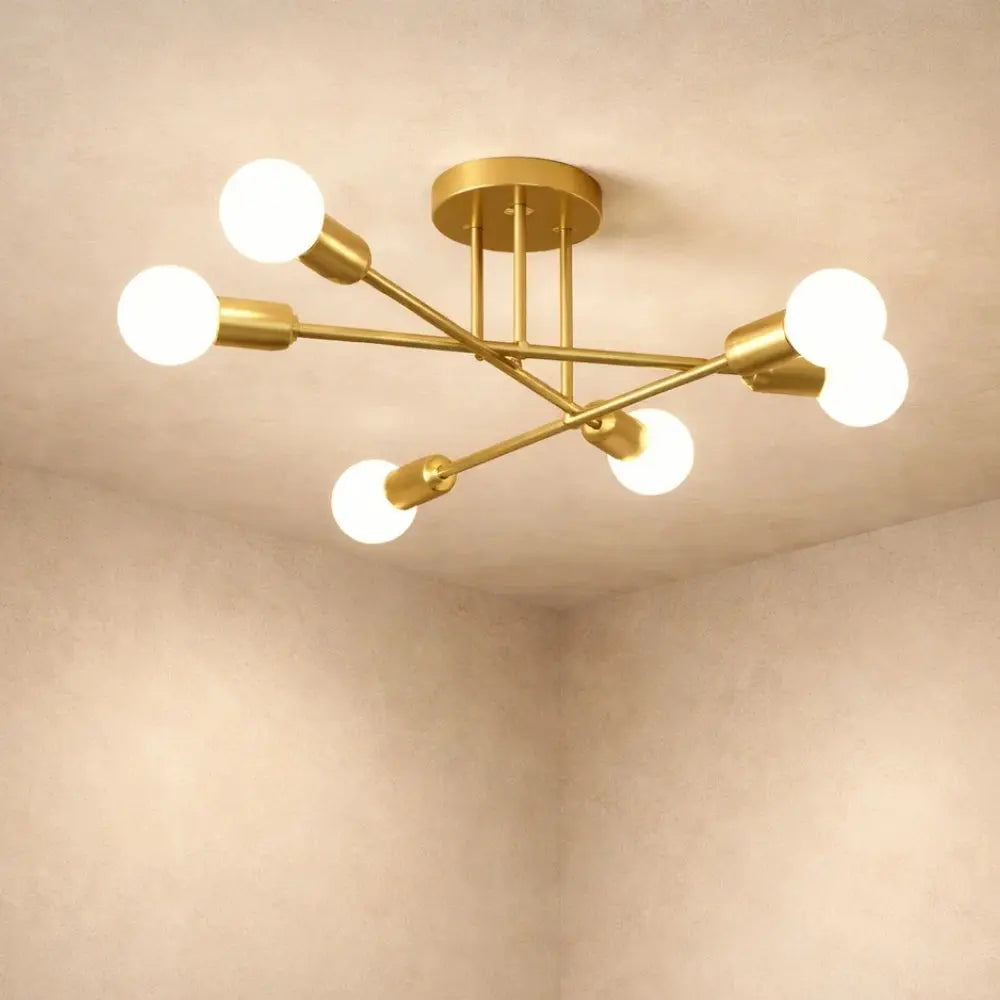 Plafonnier Led Moderne - Cercle Métal Contemporain