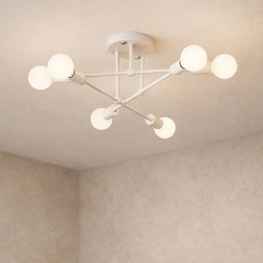Plafonnier Led Moderne - Cercle Métal Contemporain