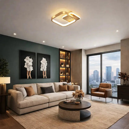Plafonnier Leds - Halo Sensoriel Moderne