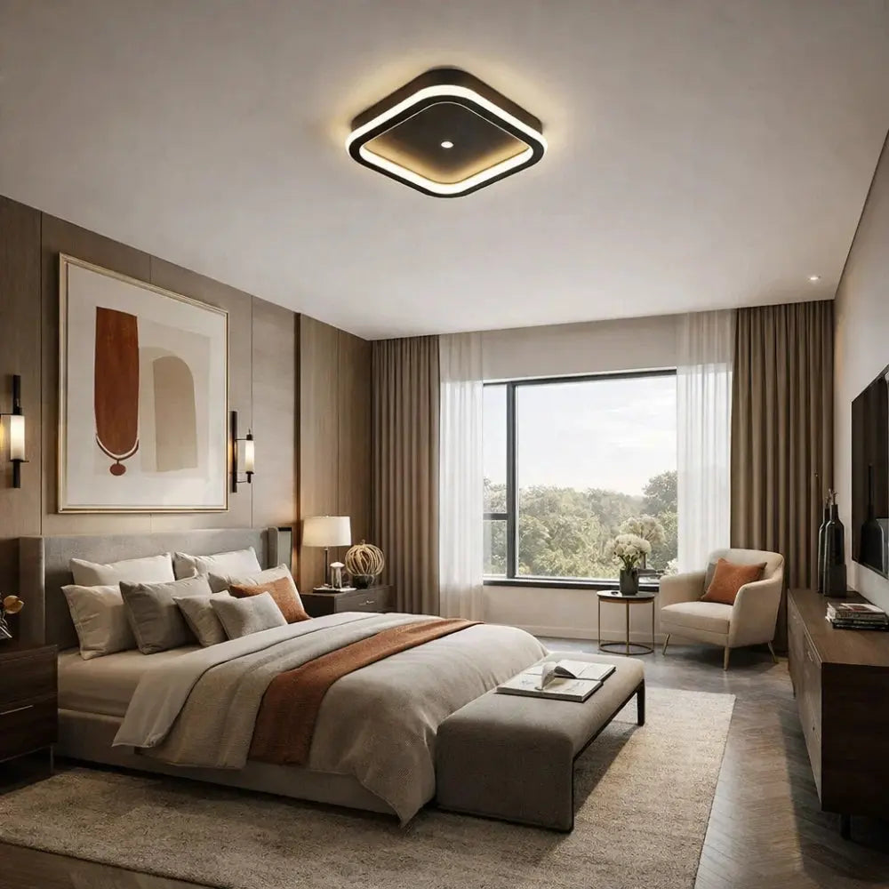 Plafonnier Leds - Halo Sensoriel Moderne