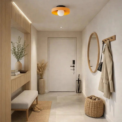 Plafonnier Luminaire Led - Halo Solaire Contemporain
