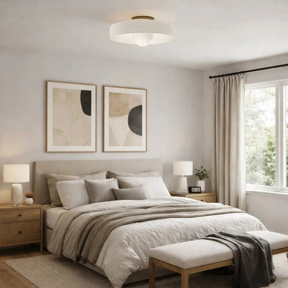 Plafonnier Luminaire Led - Halo Solaire Contemporain
