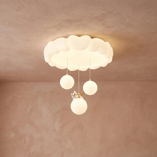 Plafonnier Nuage Enfant LED - Bulle Céleste