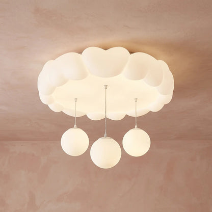 Plafonnier Nuage Enfant LED - Bulle Céleste