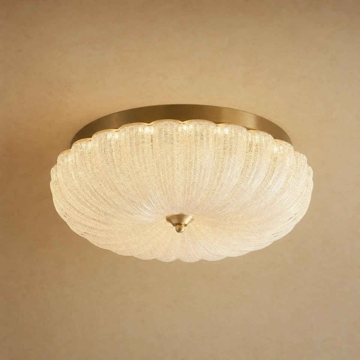 Plafonnier Salon - Cristal Crème Bauhaus