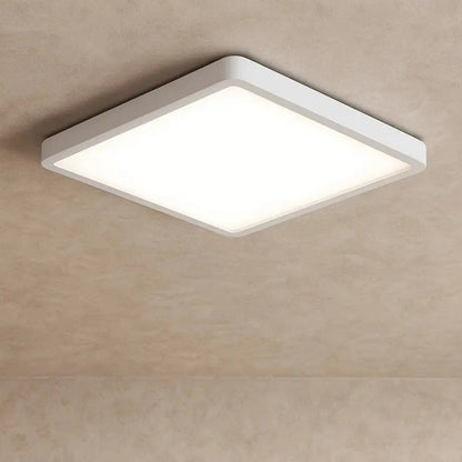 Plafonnier Led Carré - Cadre Bois Intuitif