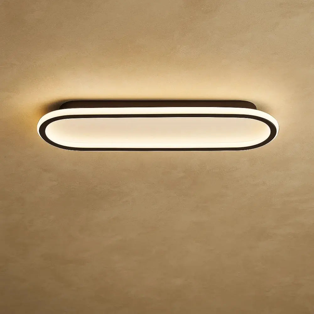 Plafonnier À Led - Ligne Lumineuse Contemporaine