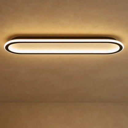 Plafonnier À Led - Ligne Lumineuse Contemporaine