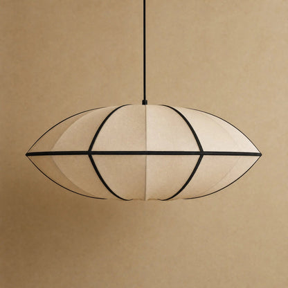 Suspension Japonaise - Lampion de Soie Zen