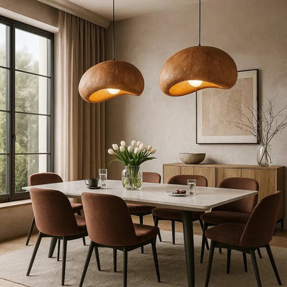 Suspension Luminaire Design - Nuage Japandi