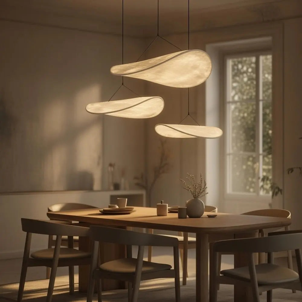 Suspension Luminaire Japandi - Sérénité Éclipsée